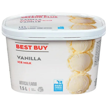 Sobeys Best buy ice milk offer