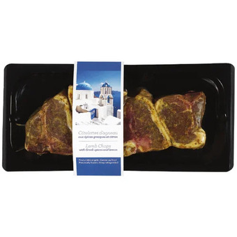 Sobeys Seasoned lamb loin chops offer