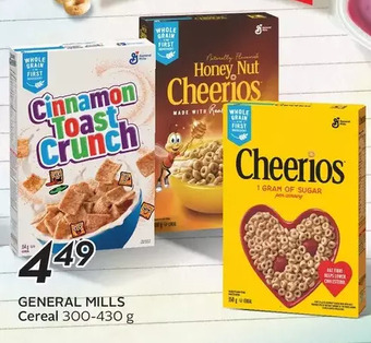 Sobeys General mills cereal offer