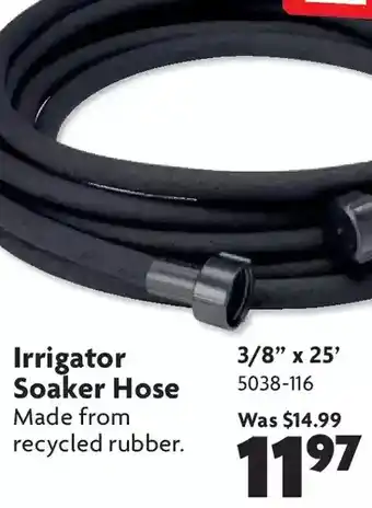 Home Hardware Irrigator soaker hose: 3/8" x 25' offer