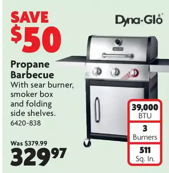 Home Hardware Propane barbecue offer