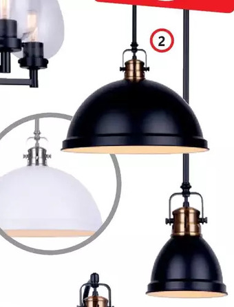 Home Hardware Scott mcgillivray collection, winslow: 1 light pendant fixture offer
