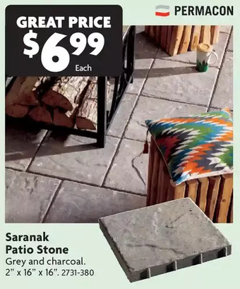 Home Hardware Saranak patio stone offer