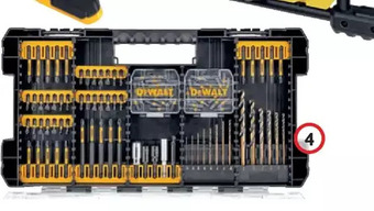 Home Hardware 100 pc. power driver bit set offer