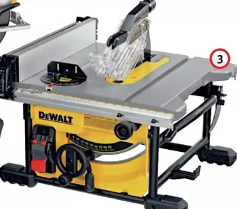 Home Hardware 8-1/4" compact job site table saw offer