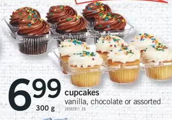 Fortinos Cupcakes offer