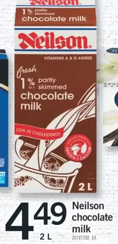 Fortinos Neilson chocolate milk offer