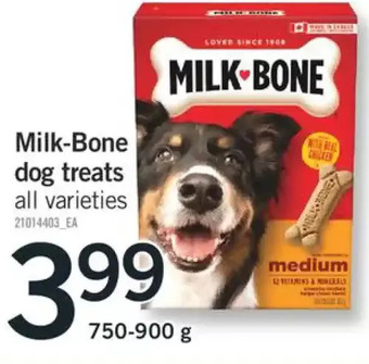 Fortinos Milk-bone dog treats offer