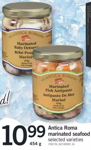 Fortinos Antica roma marinated seafood offer
