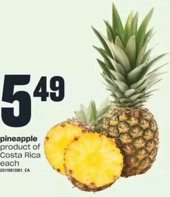 Independent Grocer Pineapple offer