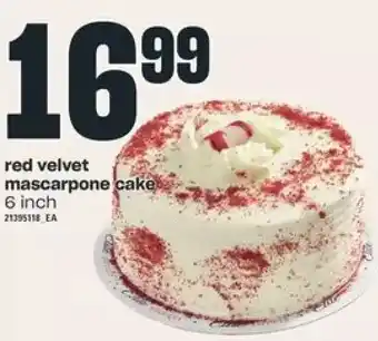 Independent Grocer Red velvet mascarpone cake offer