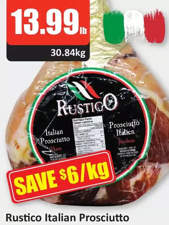 Starsky Rustico italian prosciutto offer
