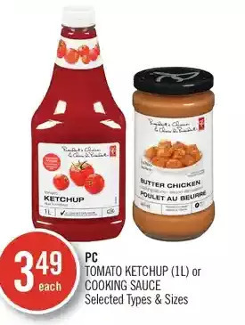 Shoppers Drug Mart Pc tomato ketchup or cooking sauce offer