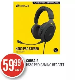 Shoppers Drug Mart Corsair hs50 pro gaming headset offer