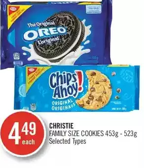 Shoppers Drug Mart Christie family size cookies offer