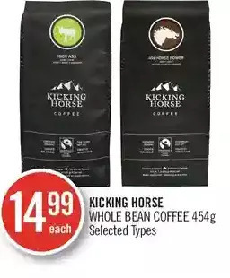 Shoppers Drug Mart Kicking horse whole bean coffee offer