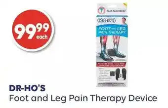 Shoppers Drug Mart Dr-ho's foot and leg pain therapy device offer