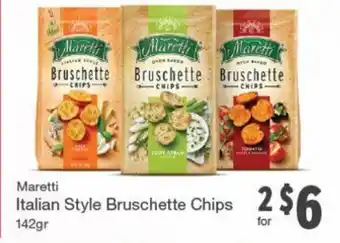 Quality Foods Italian Style Bruschette Chips offer