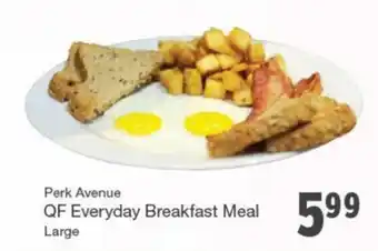 Quality Foods QF Everyday Breakfast Meal offer