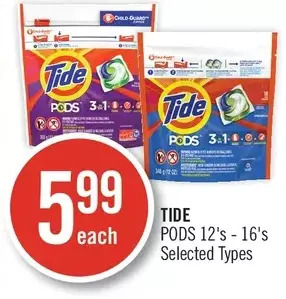 Shoppers Drug Mart Tide pods offer