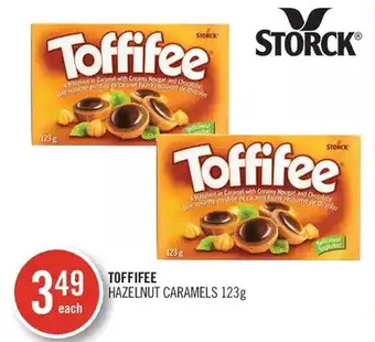 Shoppers Drug Mart Toffifee hazelnut caramels offer
