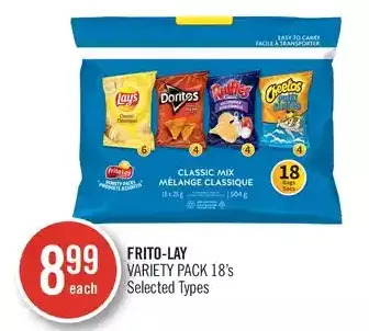 Shoppers Drug Mart Frito-lay variety pack offer