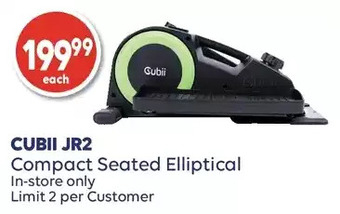Shoppers Drug Mart Cubii jr2 compact seated elliptical offer