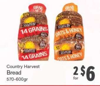 Quality Foods Country Harvest Bread offer