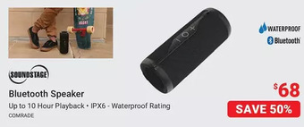 Visions Electronics Soundstage bluetooth speaker offer