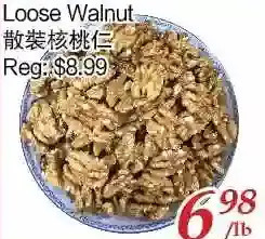 Tone Tai Supermarket Loose walnut offer