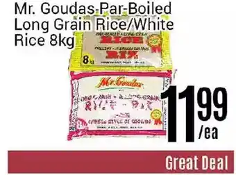 Nations Fresh Foods Mr. goudas par-boiled long grain rice/white rice offer