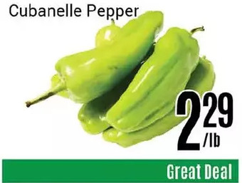 Nations Fresh Foods Cubanelle pepper offer