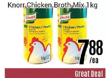 Nations Fresh Foods Knorr chicken broth mix offer