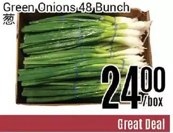 Nations Fresh Foods Green onions offer