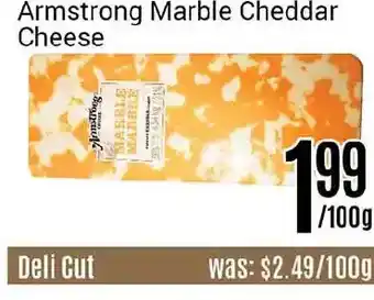 Nations Fresh Foods Armstrong marble cheddar cheese offer
