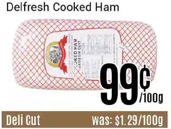 Nations Fresh Foods Delfresh cooked ham offer