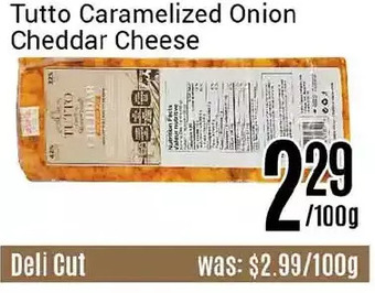 Nations Fresh Foods Tutto caramelized onion cheddar cheese offer