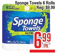 Sponge towels