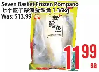 Bestco Food Mart Seven basket frozen pompano offer