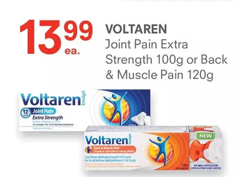 Voltaren joint pain extra strength or back & muscle pain