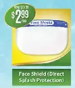 Grant's Foodmart Face shield offer