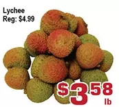 Top Food Supermarket Lychee offer