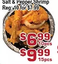 Top Food Supermarket Salt & pepper shrimp offer