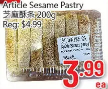 Hong Tai Supermarket Article sesame pastry offer