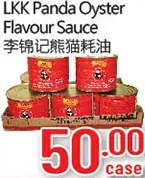 Hong Tai Supermarket Lkk panda oyster flavour sauce offer
