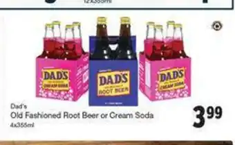Quality Foods Old Fashioned Root Beer or Cream Soda offer