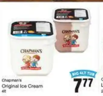 Quality Foods Original Ice Cream offer