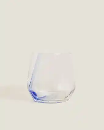 ZARA HOME Glass tumbler with line offer