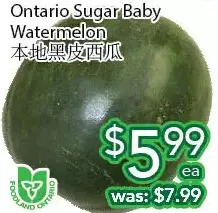 Ample Food Market Ontario sugar baby watermelon offer