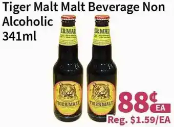 Blue Sky Supermarket Tiger malt malt beverage non alcoholic offer